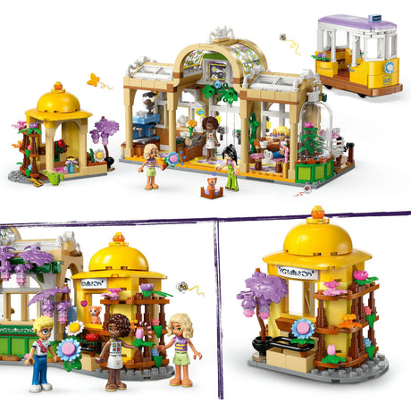 Lego ® friends plantencafé en bloemenwinkel bouwset - 42671