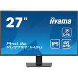 Iiyama prolite xu2792uhsu-b6 27 4k ultra hd monitor (zwart, 1x displayport, 1x hdmi, 1x usb-c, 3x usb-a)