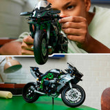 Lego technic kawasaki ninja h2r motor - 42170