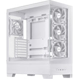 Asus a31 plus midi tower behuizing (wit | 2x usb-a | 2x usb-c | tempered glass)
