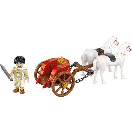 Cobi imperium romanum - romeinse strijdwagen constructiespeelgoed