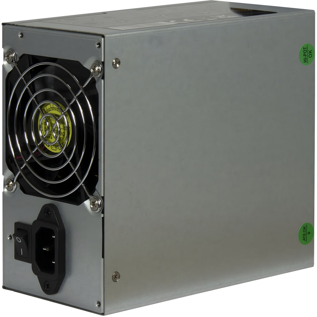 Inter-tech ha-600aa2 600 watt voeding (zilver, 1x pcie)