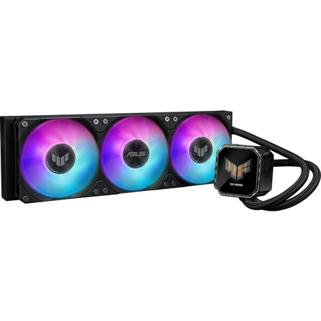 Asus tuf gaming lc iii 360 argb lcd waterkoeling (zwart)