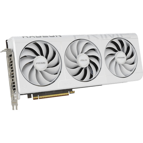 Asus prime radeon rx 9070 xt oc white grafische kaart (wit, 3x displayport, 1x hdmi 2.1, rdna4)
