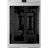 Fractal design terra mini tower behuizing (zilver houtkleur | 1x usb-a | 1x usb-c)