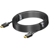 Club 3d ultra high speed hdmi 2.1 gecertificeerde kabel male-male (zwart, 5 meter, 4k 120hz, 8k 60hz, 48gbps)
