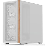 Aerocool b301a mini tower behuizing (wit | 1x usb-a | 1x usb-c | rgb)
