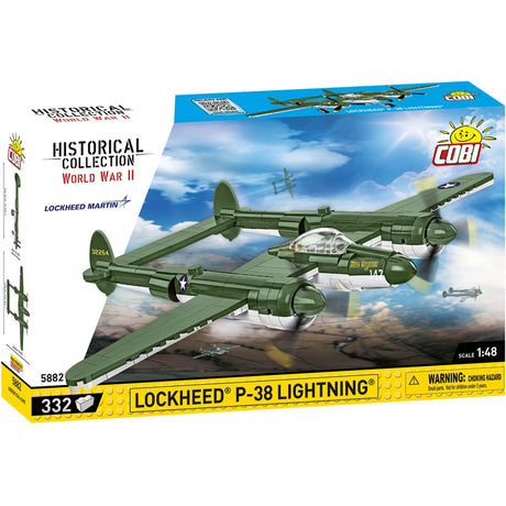 Cobi historical collection - lockheed p-38 lightning constructiespeelgoed (schaal 1:48)