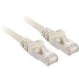Sharkoon cat.6 netwerkkabel (grijs, 0,5 meter, sftp, rj-45)