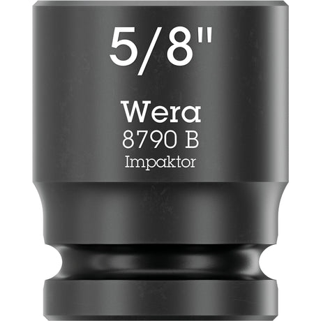 Wera 9608 dop-magneetstrip b impaktor imperial 1 dopsleutel (zwart groen, 9‑delig)