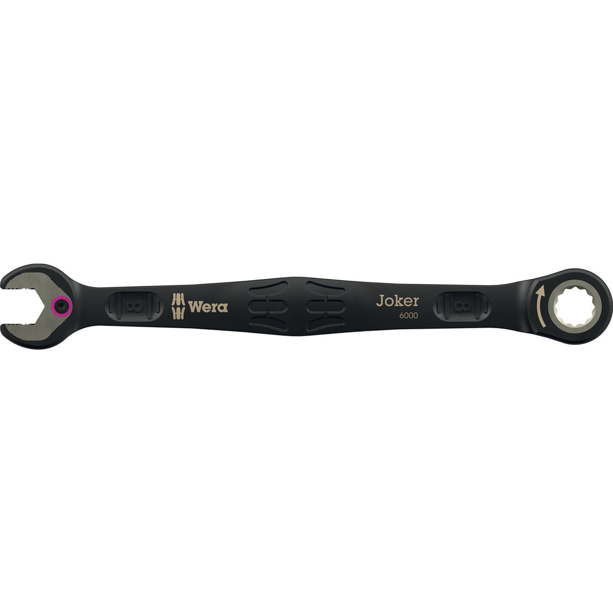 Wera 6000 joker black edition 11 set 1 steek-ringratelsleutelset, 11‑delig moersleutel (zwart)