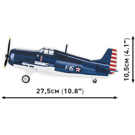 Cobi historical collection - f4f wildcat - northrop grumman constructiespeelgoed (schaal 1:32)
