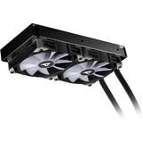 Sharkoon s70 rgb waterkoeling (zwart, 4-pins pwm fan-connector)