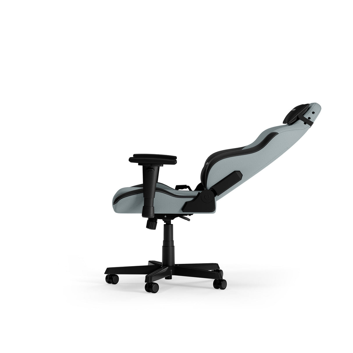 Dxracer drifting xl cyan black fabric gamestoel (zwart)