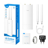 Cudy indoor outdoor 4g ac1200 wi-fi router (wit)