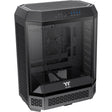 Thermaltake the tower 600 midi tower behuizing (zwart | 4x usb-a | 1x usb-c | tempered glass)