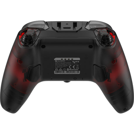 Gamesir cyclone 2 multiplatform controller - shadow black (zwart rood, usb 2,4 ghz bluetooth, switch, android, ios, pc)