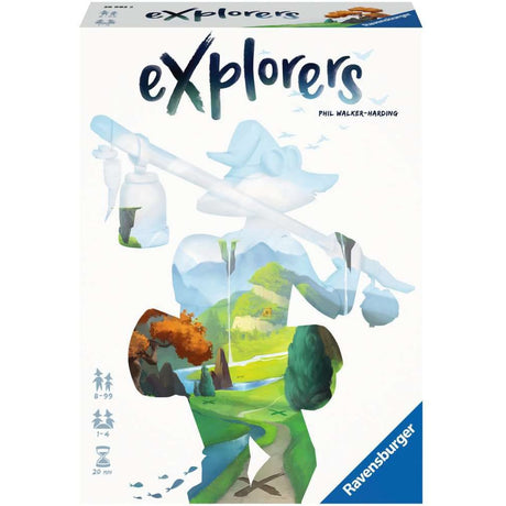 Ravensburger explorers bordspel (engels, 1 - 4 spelers, 20 - 30 minuten, vanaf 8 jaar)