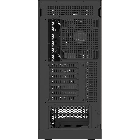 Thermaltake s370 ws midi tower behuizing (zwart | 2x usb-a | 1x usb-c | tempered glass)