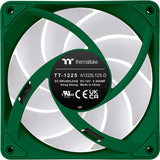 Thermaltake ct120 ex argb sync pc cooling fan racing green (3-fan pack) case fans (groen, 3 stuks, 120 x 120 x 25 mm, pwm)