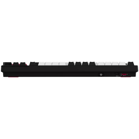 Lorgar kbp70tklw rgb mechanisch gaming toetsenbord (zwart, us lay-out (qwerty), logar toxic purple, 80% (tkl), rgb, hot-swappable, pbt double-shot, bluetooth | 2.4ghz | usb)
