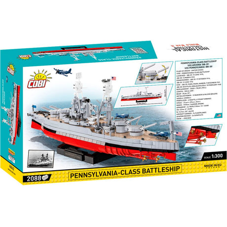 Cobi pennsylvania class battleship - executive edition constructiespeelgoed (schaal 1:300)