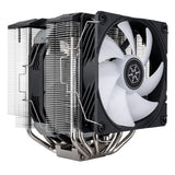 Silverstone sst-hyd140-argb cpu-koeler (4-pins pwm fan-connector, 4-1 pin argb (5v led))