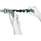 Wera 8100 sc 6 zyklop speed-ratelset, 1 2 -aandrijving gereedschapsset (zwart groen, 28-delig)