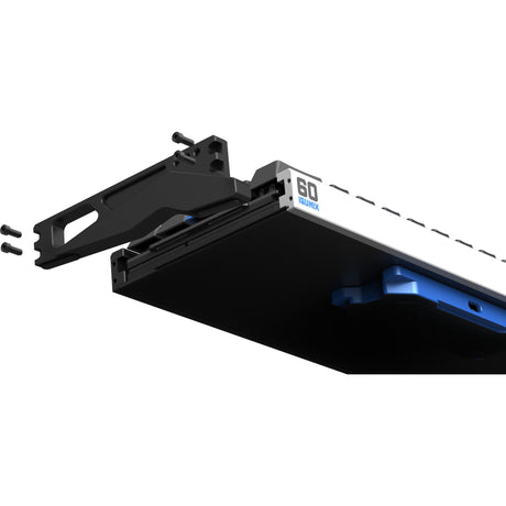 Iqunix ez60 magnetic switch gaming he keyboard (zwart, us lay-out (qwerty), gateron magnetic jade gaming, 60%, rgb, double shot pbt keycaps)
