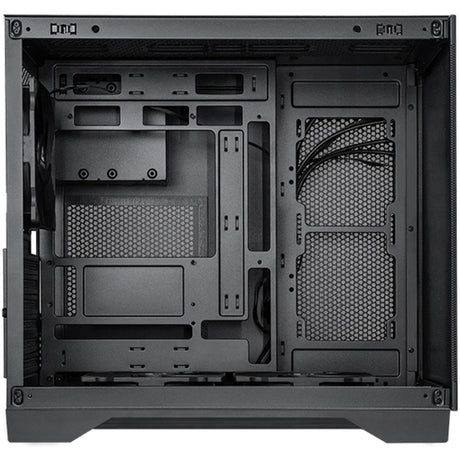 Chieftec visio air midi tower behuizing (zwart | 2x usb-a | 1x usb-c | tempered glass)