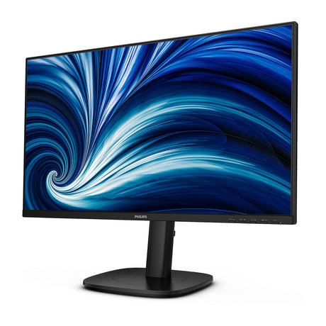 Philips 24b2u3601 00 23.8 monitor (zwart, 1x displayport, 1x hdmi, 2x usb-c, 3x usb-a, 1x rj-45, 120 hz)