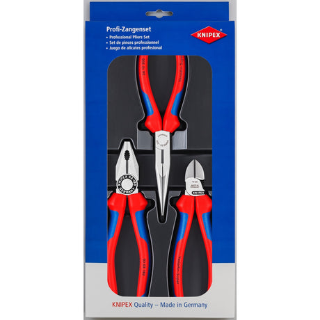 Knipex tang ingesteld 3szt voor dienstverlening
