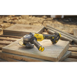 Stanley fatmax v20 18v haakse slijper 125mm (zwart geel, accu en oplader niet inbegrepen)