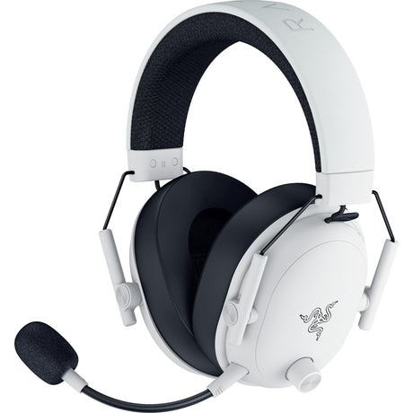 Razer blackshark v3 over-ear gaming headset (wit zwart, pc, playstation 4 en 5, bluetooth)