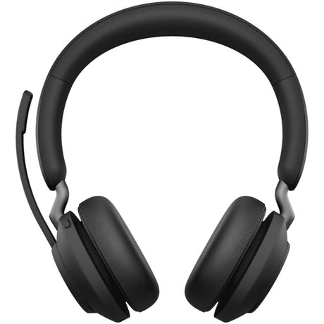 Jabra evolve2 65, ms stereo on-ear headset (zwart, microsoft teams, bluetooth)