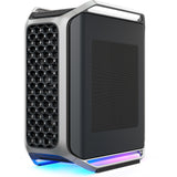 Cooler master cosmos alpha big tower behuizing (zwart zilver | 4x usb-a | 2x usb-c | rgb | tempered glass)
