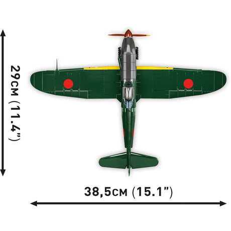 Cobi historical collection - kawasaki ki-61-i hien 'tony' constructiespeelgoed (schaal 1:32)