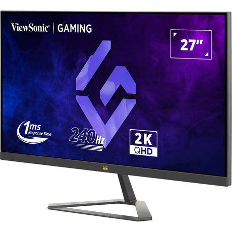 Viewsonic vx2758a-2k-pro-3 27 gaming monitor (zwart (mat), 2x hdmi | 1x displayport | hdr10 | 240 hz)