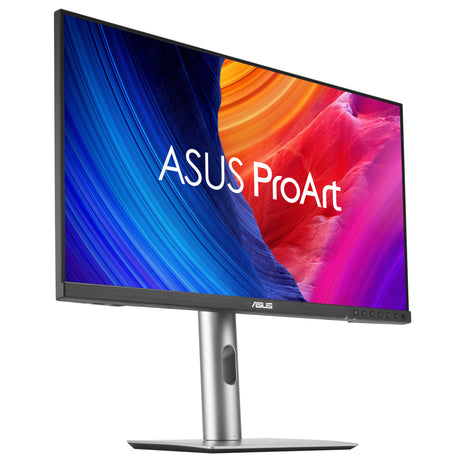 Asus proart display pa278cgrv 27 monitor (zilver zwart, 2x displayport, 1x hdmi, 3x usb-c, 3x usb-a, 144 hz)