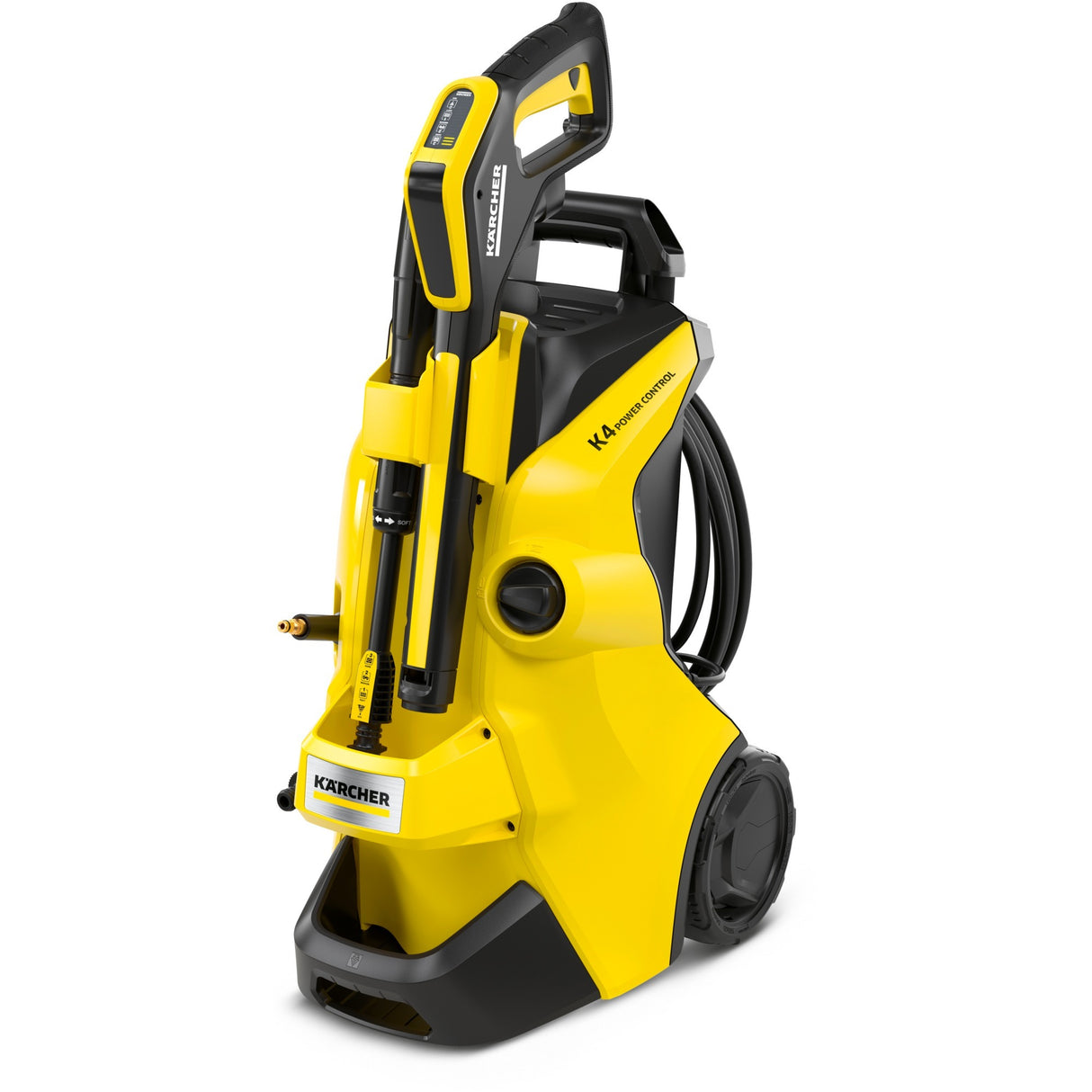 Kärcher k 4 power control hogedrukreiniger (geel zwart, 1.324-030.0)