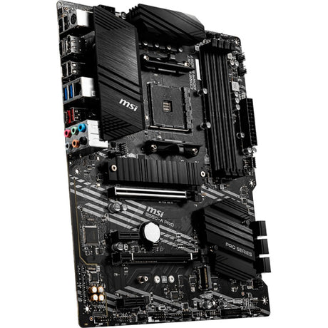 Msi b550-a pro socket am4 moederbord (zwart, raid, gb-lan, sound, atx)