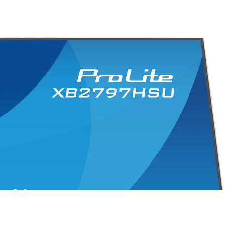 Iiyama prolite xb2797hsu-w1 27 monitor (wit (mat), 120 hz, hdmi, displayport, usb, audio)