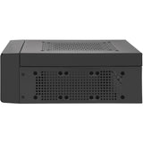 Silverstone sst-ml10b htpc behuizing (zwart | 2x usb-a)
