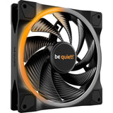 Be quiet! light wings pwm high-speed rgb case fan (zwart, 140 x 140 x 25 mm)