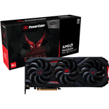 Powercolor radeon rx 9070 xt red devil 16gb oc backplate special edition grafische kaart (zwart, rdna4, gddr6, 3x displayport, 1x hdmi)