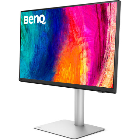Benq pd2730s 27 5k ultra hd monitor (wit zilver, 1x displayport, 1x hdmi, 2x usb-c, 3x usb-a, 2x thunderbolt)
