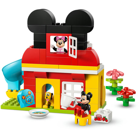 Lego duplo - mickey mouse clubhuis met minnie en pluto constructiespeelgoed (10465)