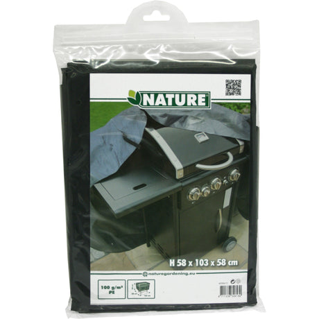 Nature beschermhoes voor kolenbarbecue afdekking (grijs)