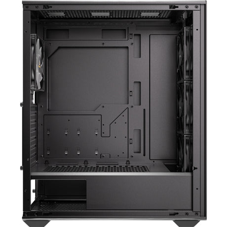 Antec ax85 argb midi tower behuizing (zwart | 2x usb-a | tempered glass)