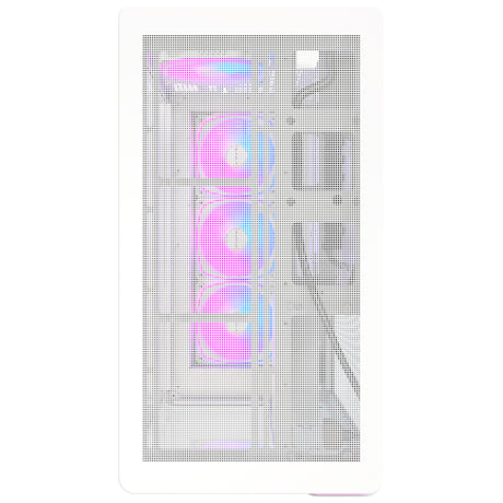 Montech king 45 pro midi tower behuizing (wit | 2x usb-a | 1x usb-c | rgb | window)